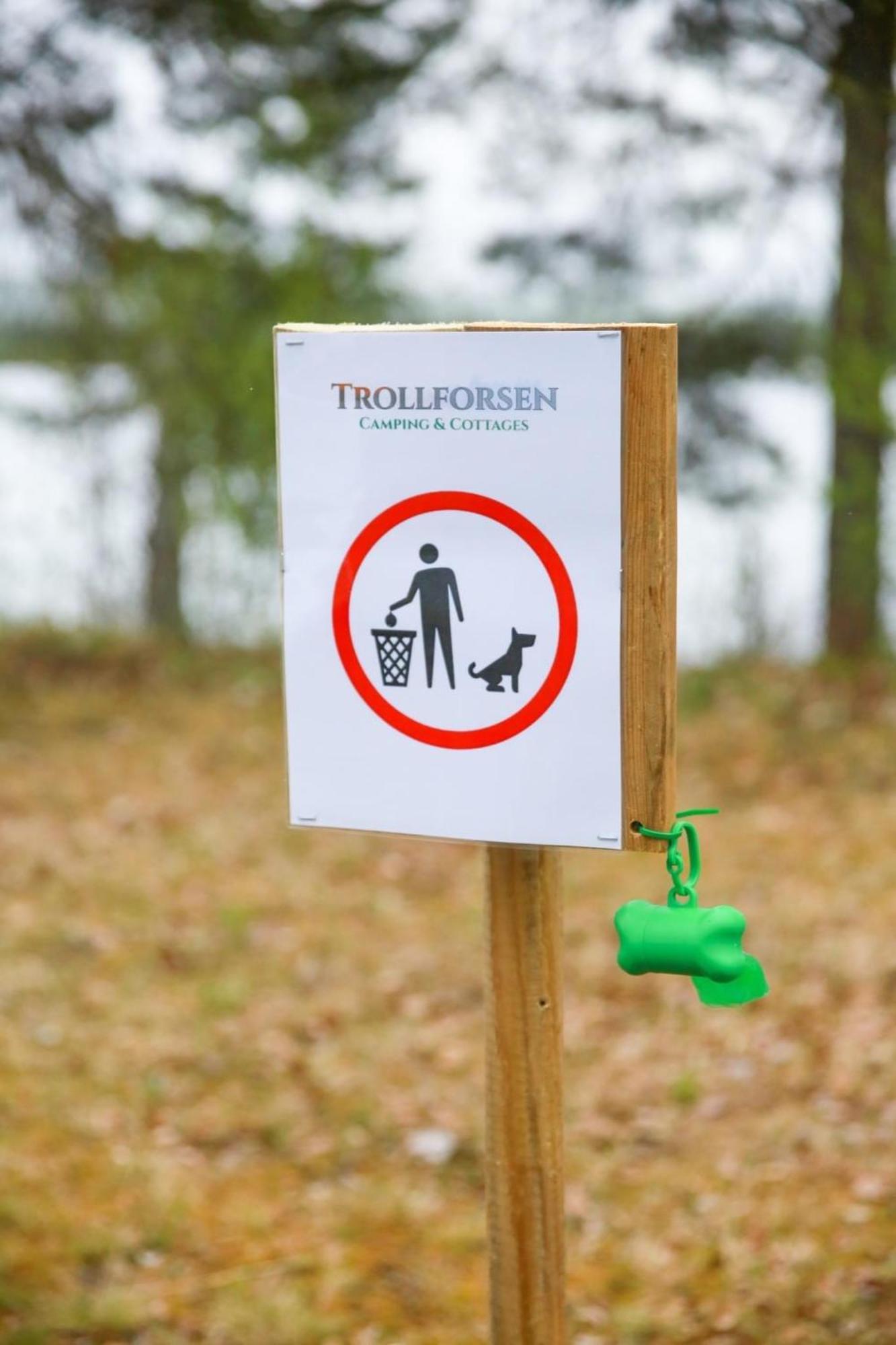 Trollforsen Camping & Cottages Gargnas Экстерьер фото